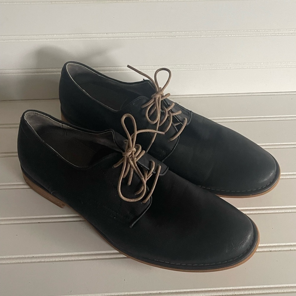 Call it Spring Mens Vegan Leather Black Size 13 Lace Up Oxfords